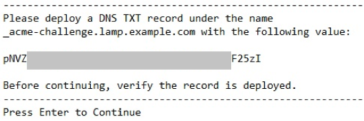 Instalar Let's Encrypt en Amazon Linux 2 via DNS preferred challenge