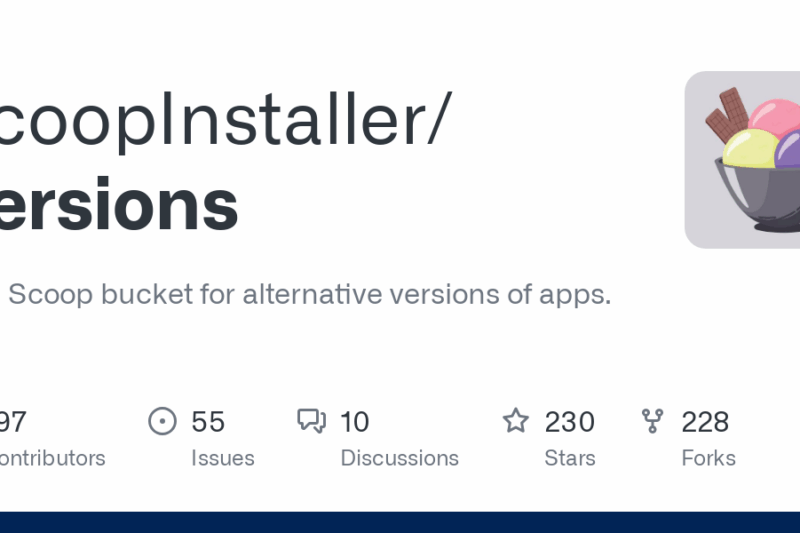 Scoop – Gestor de versiones de PHP para acceder desde el terminal
