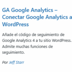 Wordpress analytics